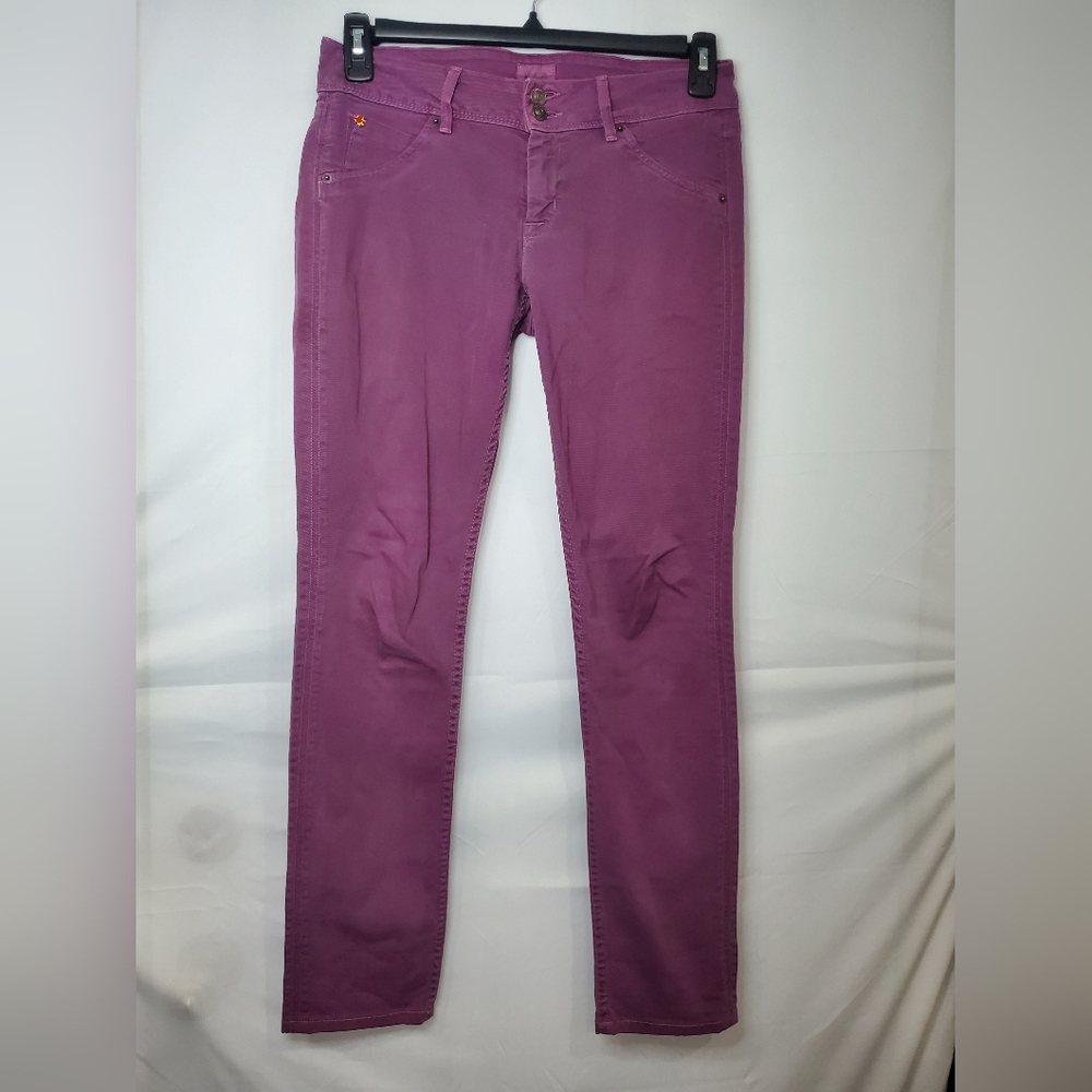 HUDSON Purple Skinny Jeans Size 27